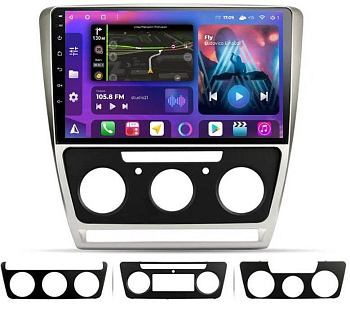 Штатная магнитола для Skoda Octavia 2004-2013 на Android 13, QLED/2K, 4G - FarCar S500 Plus (005M серебро) Штатная магнитола для Skoda Octavia 2004-2013 на Android 13, QLED/2K, 4G - FarCar S500 Plus (005M серебро)