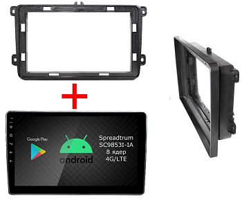 Штатная магнитола Roximo 2K / RI-3701 для Volkswagen, Skoda универсальная 10 дюймов на Android 12 (8/128Gb) Штатная магнитола Roximo 2K / RI-3701 для Volkswagen, Skoda универсальная 10 дюймов на Android 12 (8/128Gb)