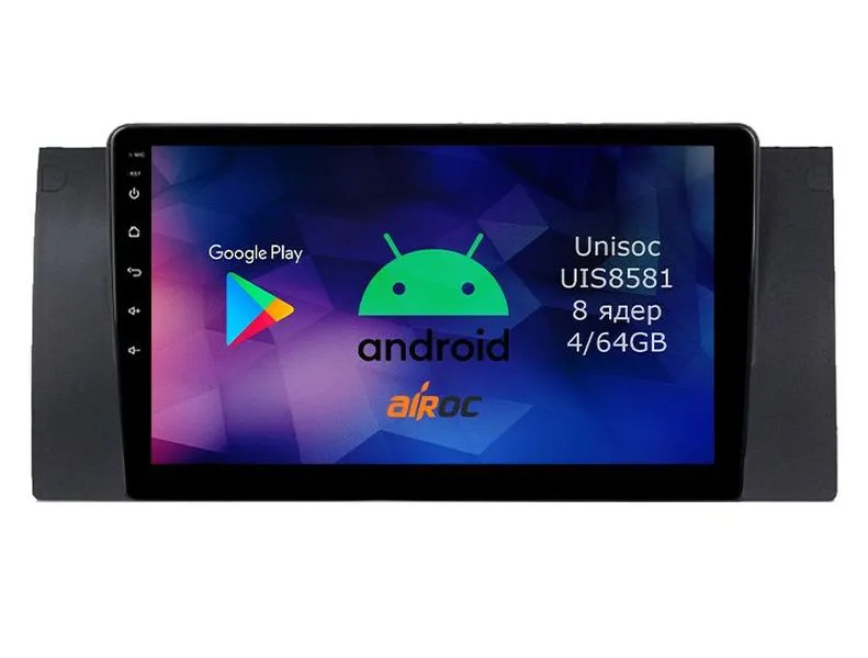 Штатная магнитола для BMW 5 E39/X5 E53, 1996-2007 - Roximo RM-2701 Штатная магнитола для BMW 5 E39/X5 E53, 1996-2007 - Roximo RM-2701