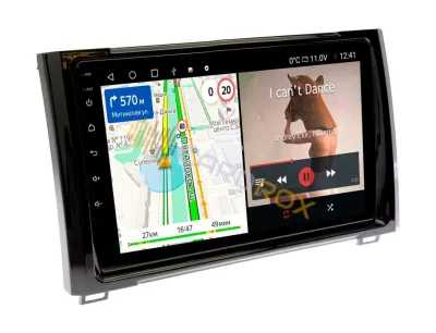 Штатная магнитола Toyota Tundra 2014-2021 серебро на Android 11, DSP, 4G, IPS / QLED 2K, Carplay - Cardrox CD-4770