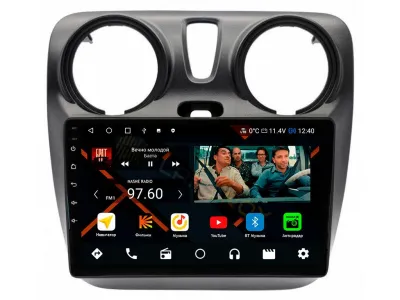 Штатная магнитола Renault Dokker 2012-2020 на Android 11, DSP, 4G, IPS / QLED 2K, Carplay - Cardrox CD-4749