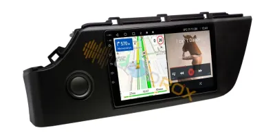 Штатная магнитола Kia Rio, Rio X-line 2021-2022 с CAN-адаптером на Android 11, DSP, 4G, IPS / QLED 2K, Carplay - Cardrox CD-4443