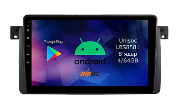 Штатная магнитола для BMW 3 E46 на Android 14 - Airoc RMN-2741 Штатная магнитола для BMW 3 E46 на Android 14 - Airoc RMN-2741